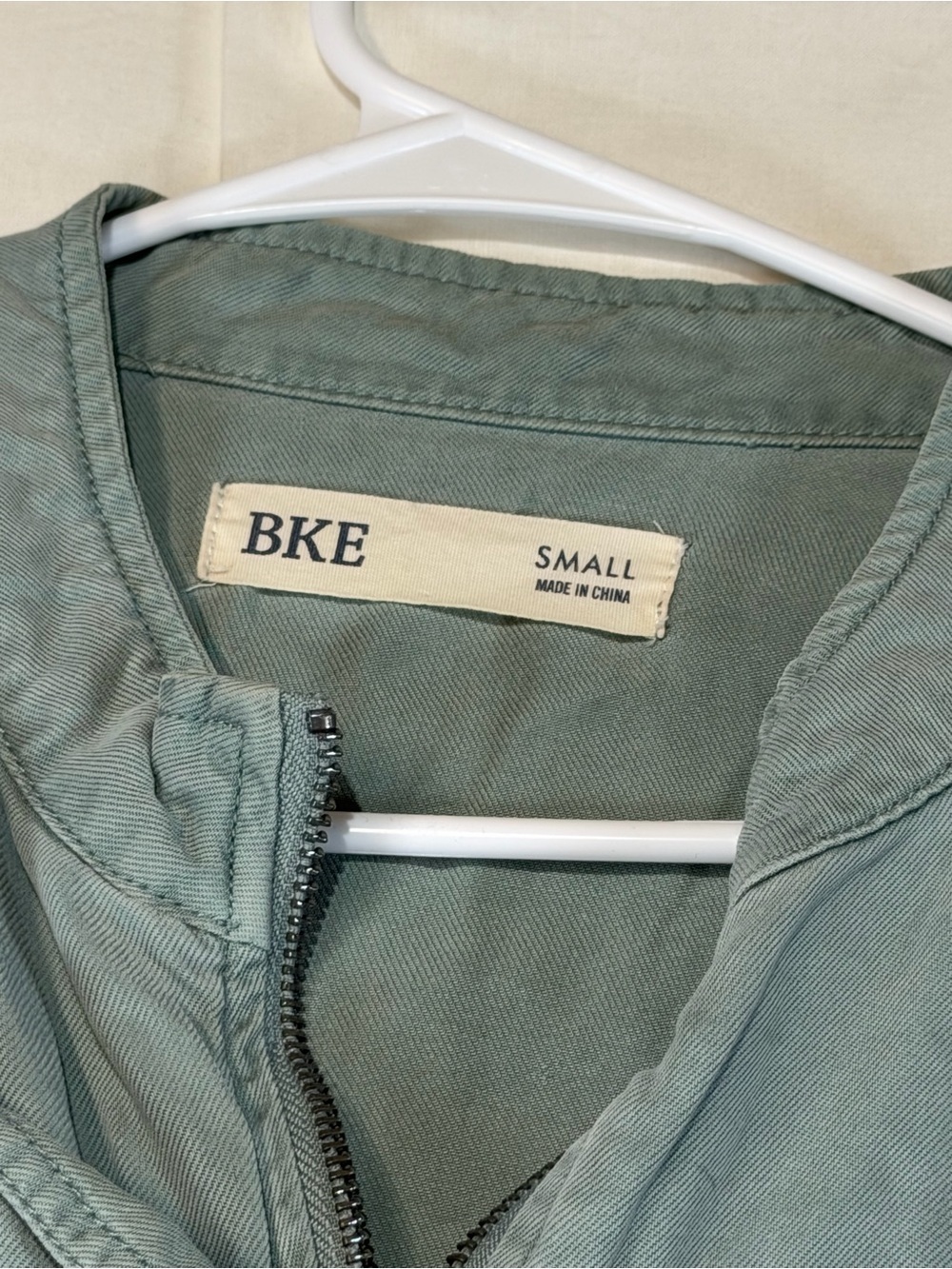 BKE Teal Drawstring Utility Jacket - Picture 3 of 7